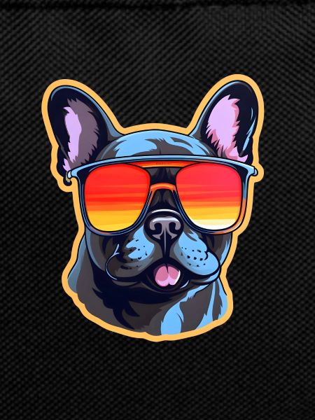 French bulldog with sunglasses