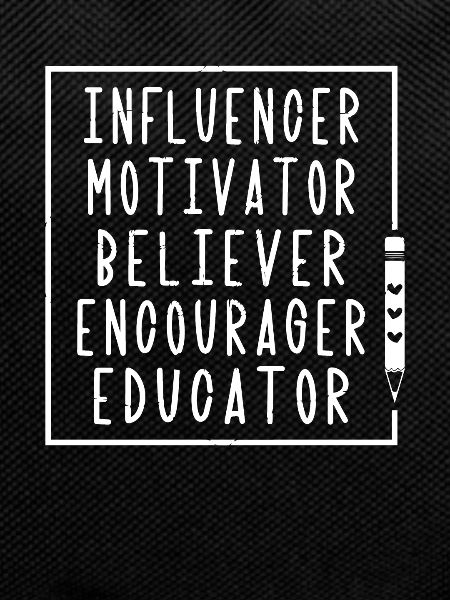 Influencer Motivator Educator