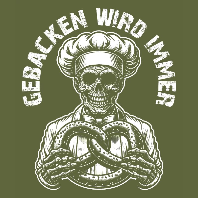 Zombie als Bäcker - gebacken wird immer