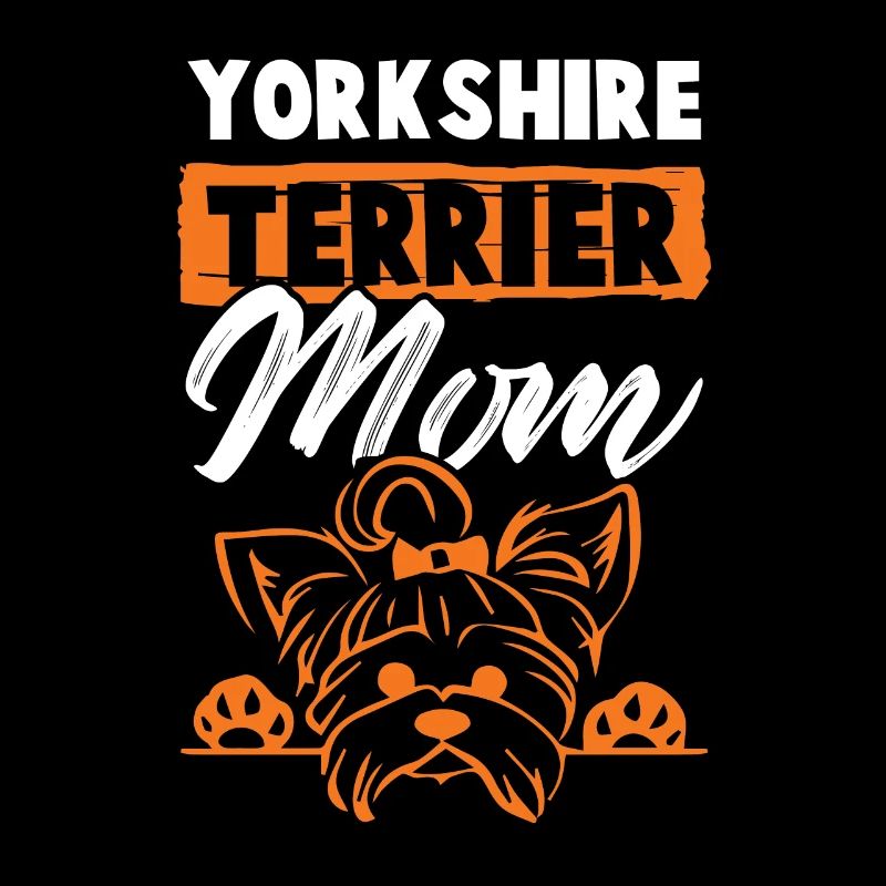 mama yorkshire terrier