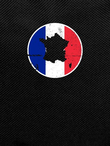 France Map French flag French