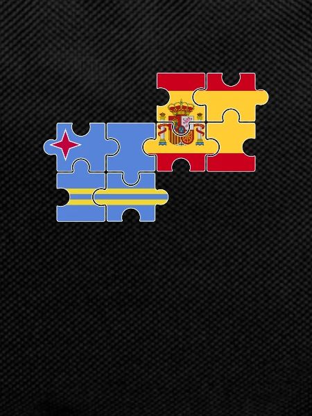 Aruba Spain Flag Spanish Aruban