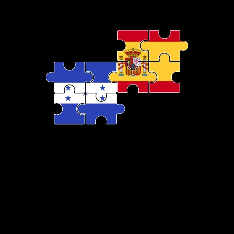 Honduras Spain Flag Spaniards Hondurans