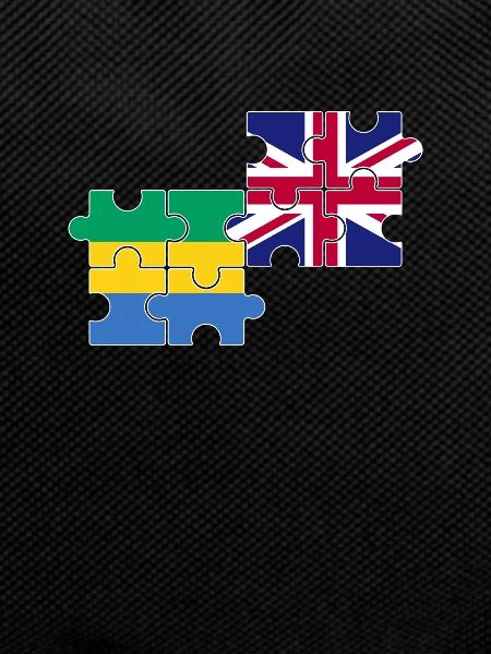 Gabon UK Flag British Gabonese