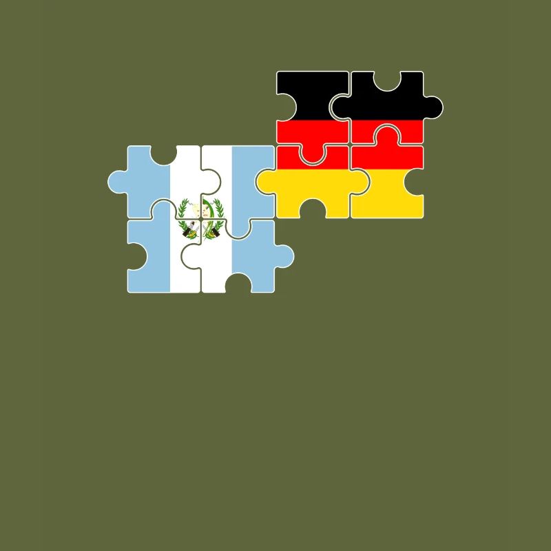 Guatemala Germany Flag German Guatemalan