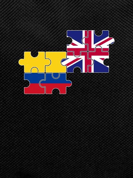 Colombia UK Flag British Colombian