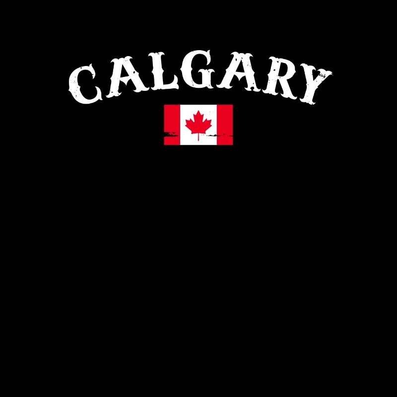Calgary Vintage Canada Drapeau canadien