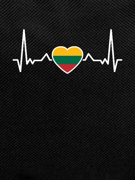 Lithuania Heartbeat Lithuanian flag Lithuanian