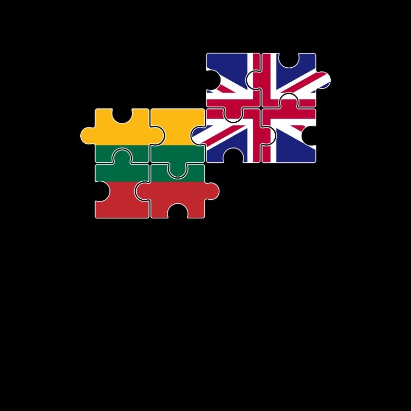 Lituanie Drapeau du Royaume-Uni Lituanien britannique