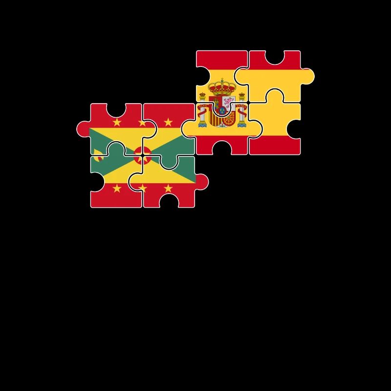 Grenada Spanien Flagge Spanisch Grenader