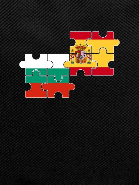 Bulgaria Spain Flag Spanish Bulgarian