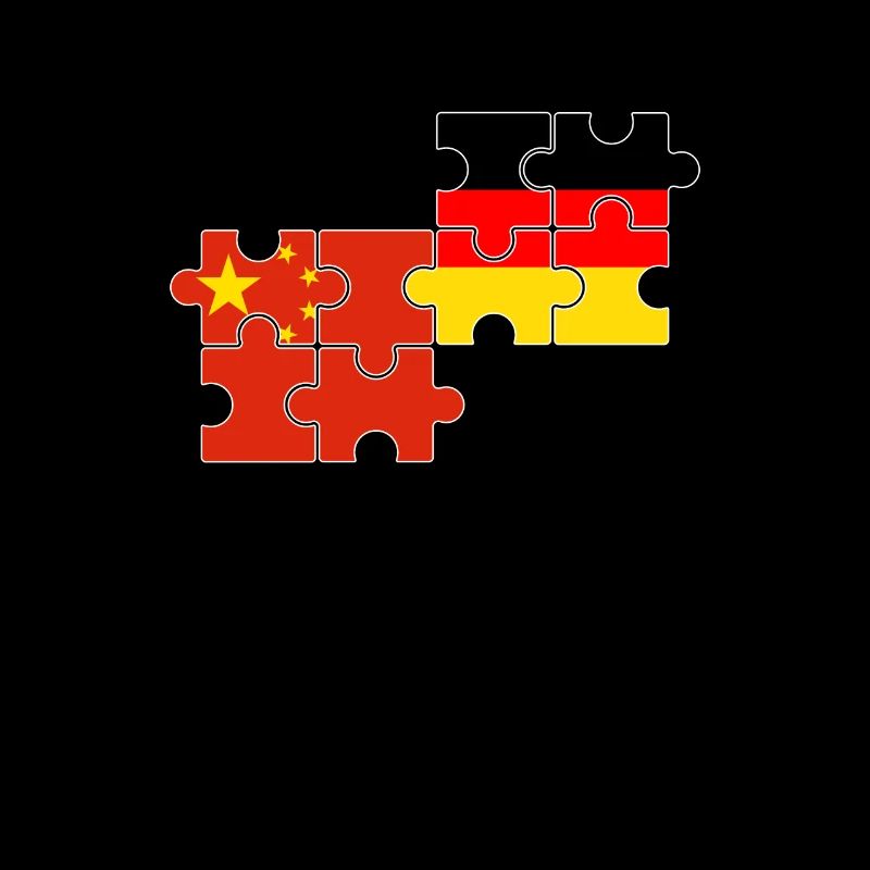 China Germany Flag German Chinese