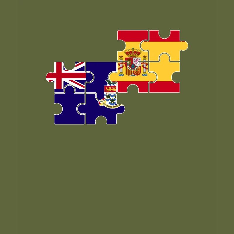Cayman Islands Spanien Flagge Spanisch