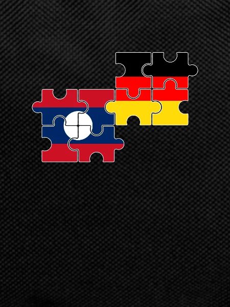 Laos Germany Flag German Laotian