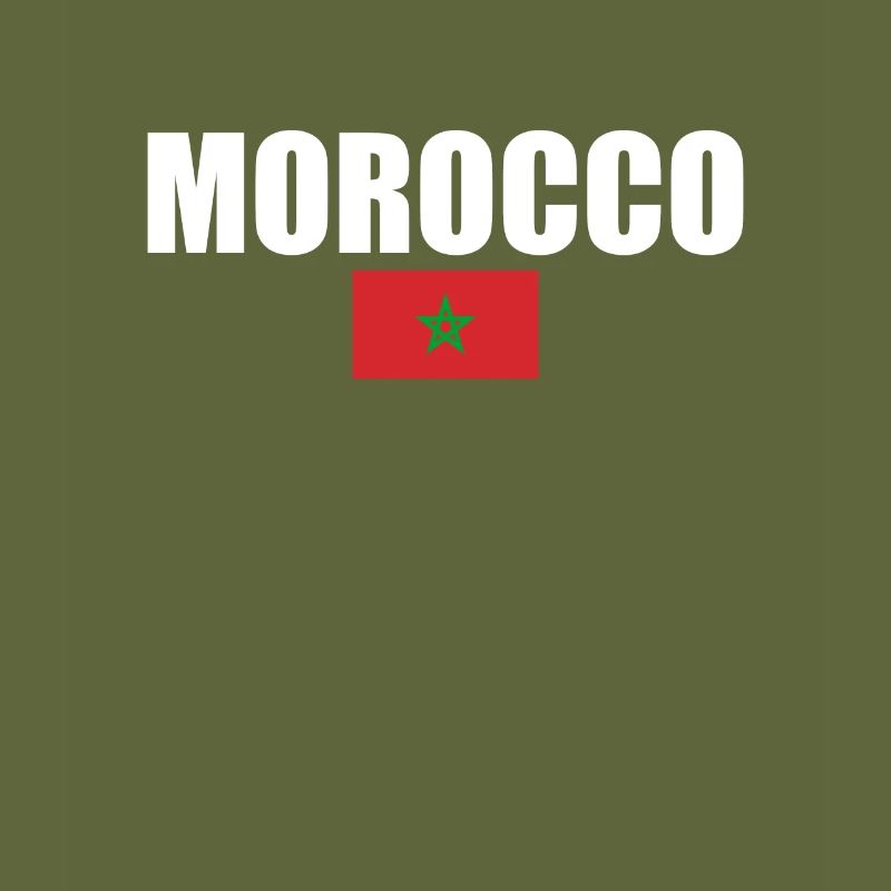 Morocco Moroccan Flag Moroccan
