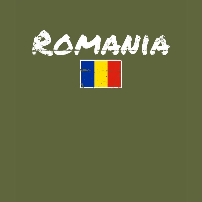 Roumanie Vintage Roumain Drapeau Roumain Roumain