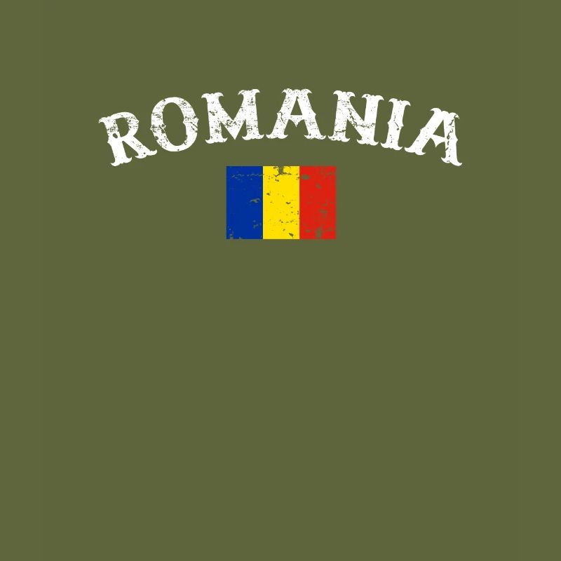 Roumanie Vintage Roumain Drapeau Roumain Roumain