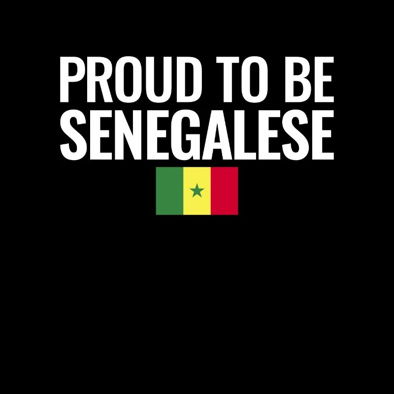 Fier d’être drapeau sénégalais du Sénégal