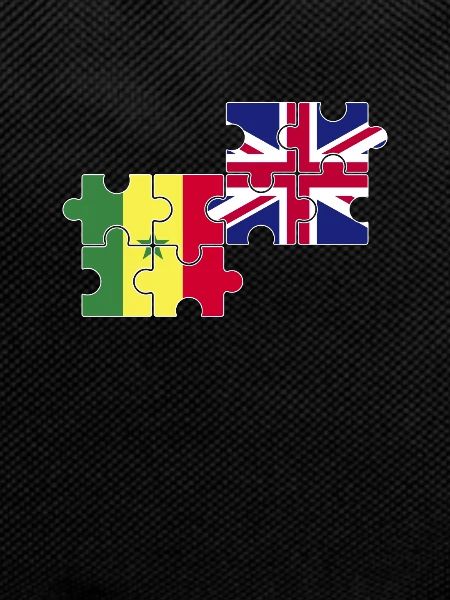 Senegal UK Flag British Senegalese