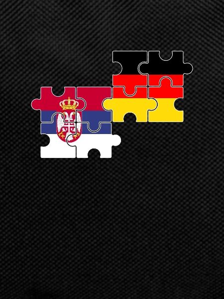 Serbia Germany Flag German Serb