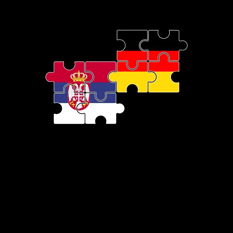 Serbia Germany Flag German Serb