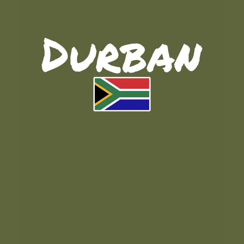 Drapeau de Durban, Afrique du Sud, Afrique du Sud
