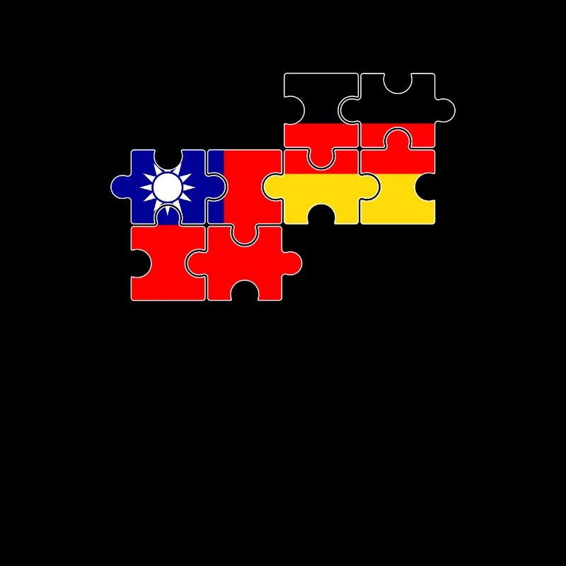 Taiwan Germany Flag German Taiwanese