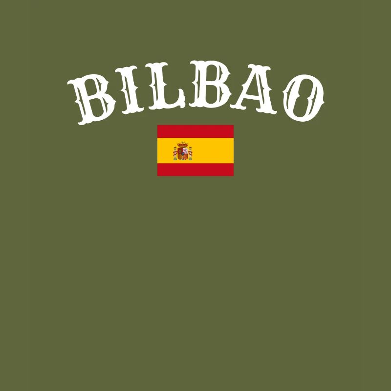 Bilbao Espagne Drapeau espagnol Espagnols