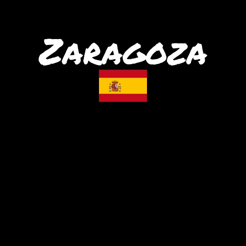 Saragosse Espagne Drapeau espagnol Espagnols