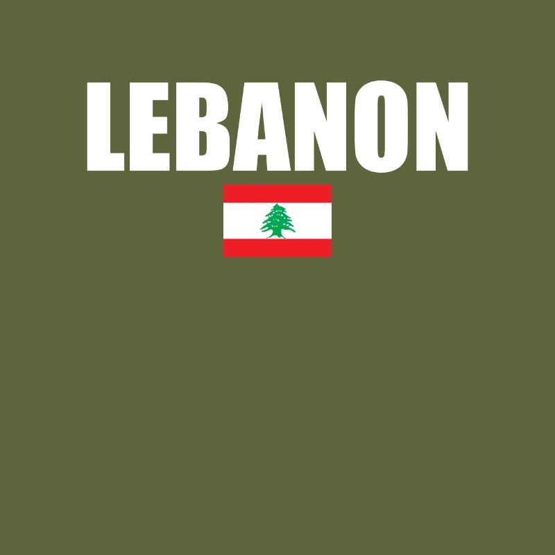 Liban Drapeau Libanais Libanais