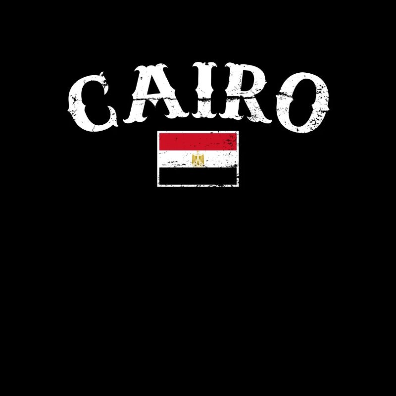Le Caire Vintage Egypte Egypte Egypte Drapeau Egyptien Egyptien