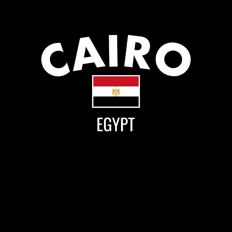 Le Caire, Egypte, Egypte, Drapeau Egyptien Egyptien
