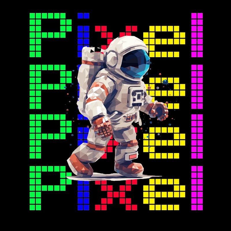 Astronaut Digital Art Space Explorer