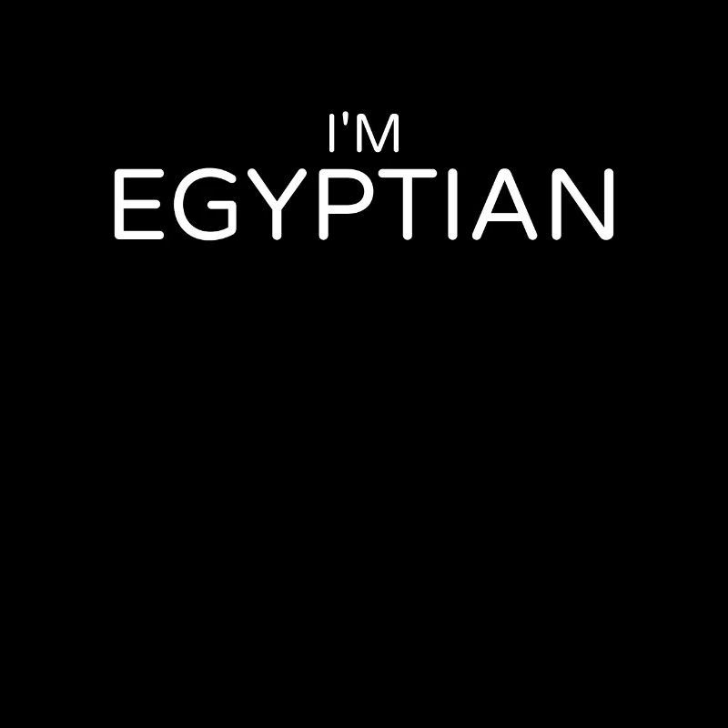 Je suis égyptien Égypte Egypte Egypte