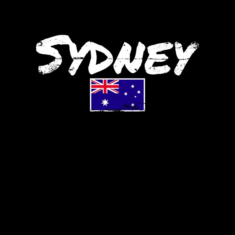 Sydney Australie Vintage drapeau australien