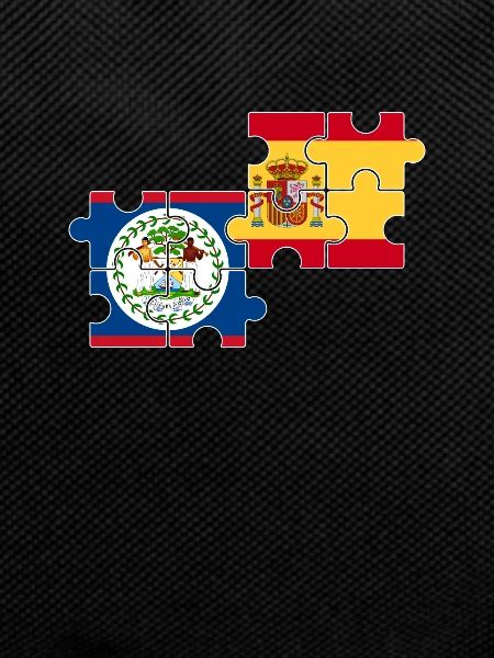 Belize Spain Flag Belizer