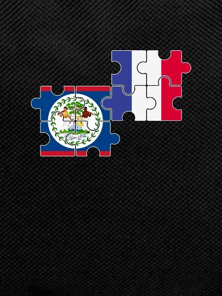 Belize France Flag Belizer