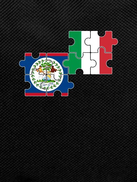 Belize Italy Flag Belizer