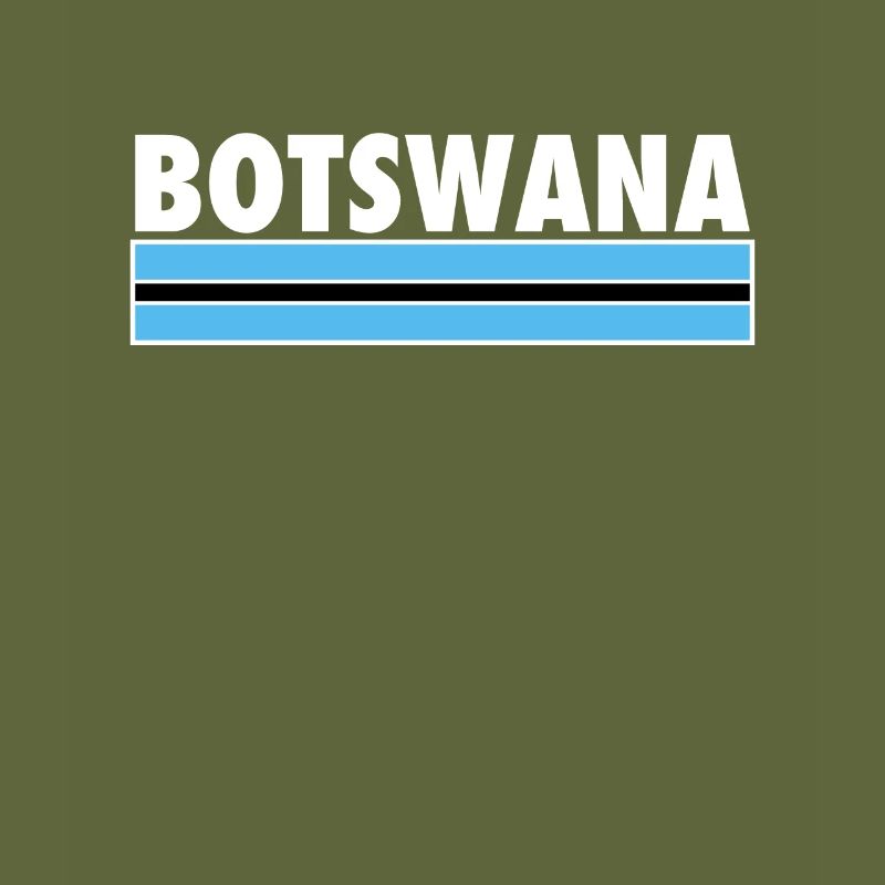 Botswana Botswana Drapeau Botswana