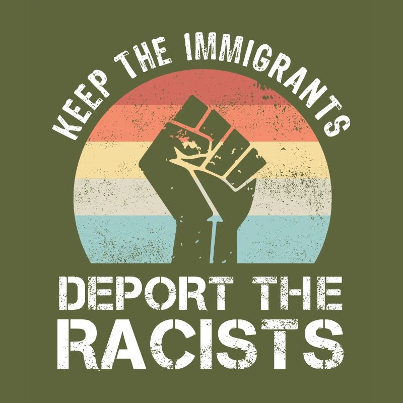 BLM garde les immigrants expulser les racistes