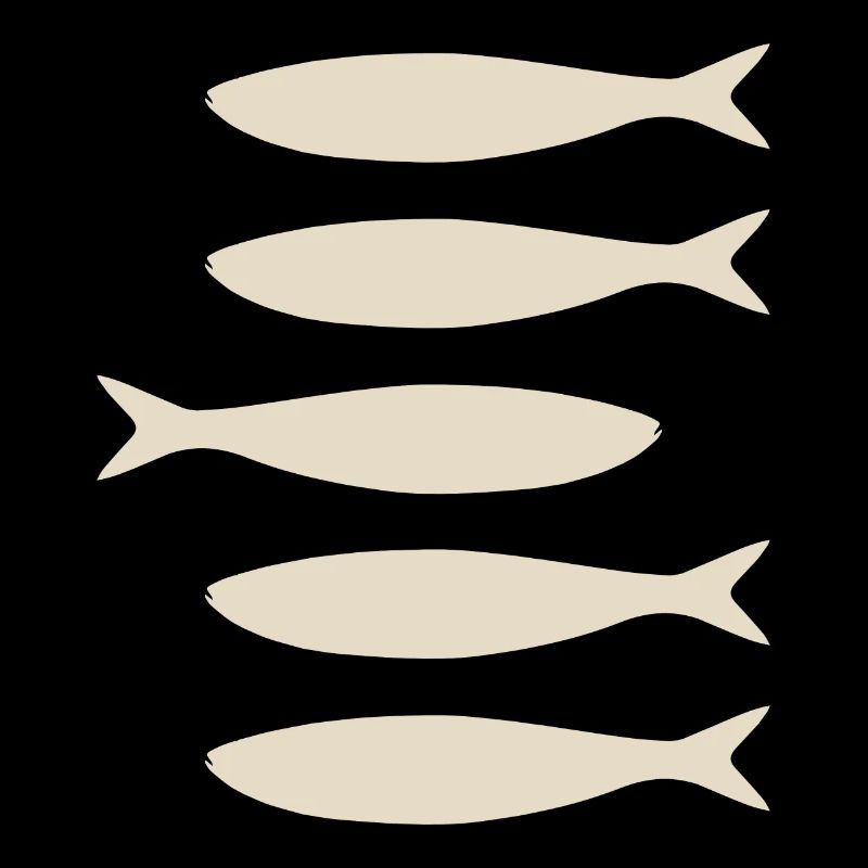 Beige sardines