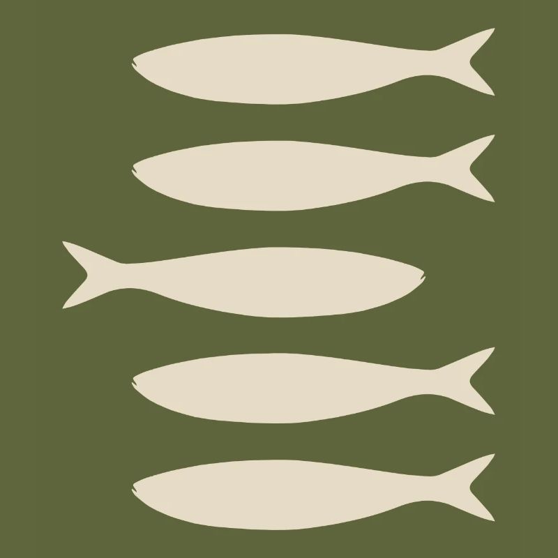 Beige sardines