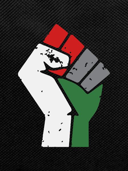 Free Gaza Palestine Fist