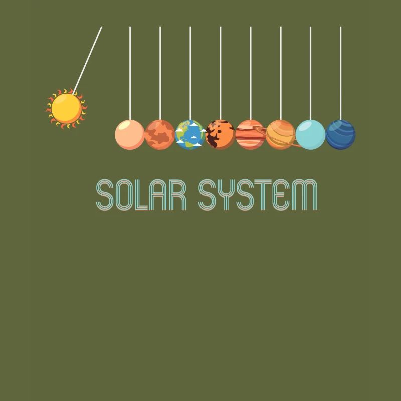 Newton Solar System Pendulum Physics Science
