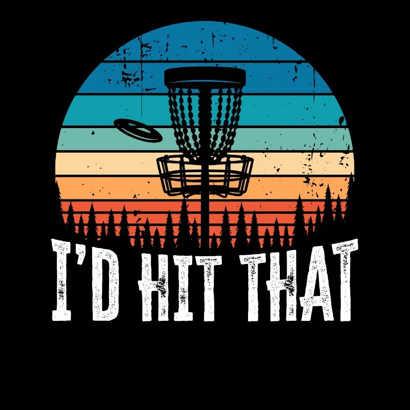 J’aurais frappé ce drôle de disque Golf Sunset Gift