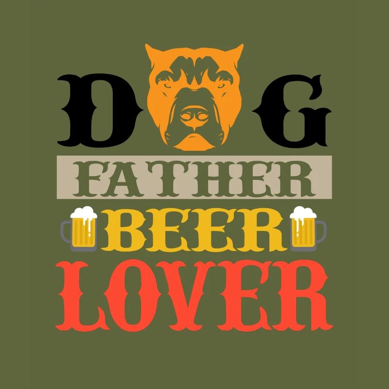 Dogs Pit Bull and Beer Drinker Pitbull Gift