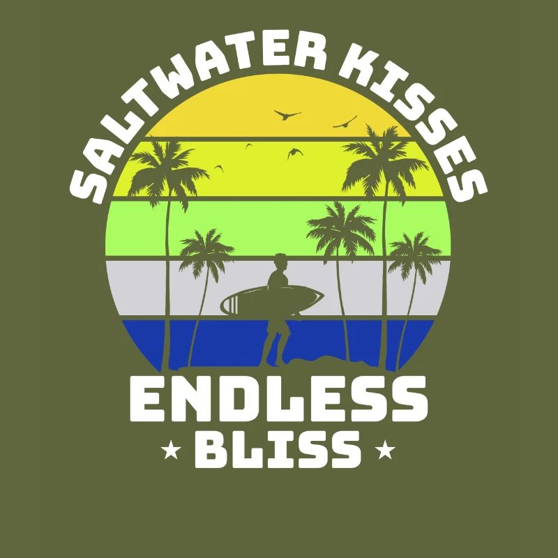 Surf, kitesurf, wakeboard, beach surfers