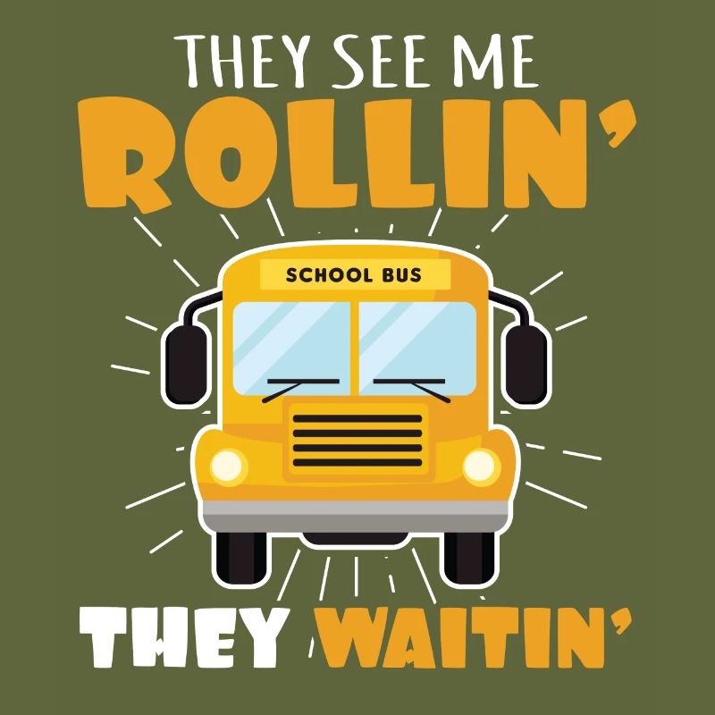 funny bus driver school bus driver saying gift