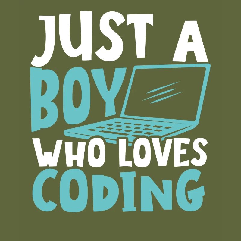 Nur ein Junge, der gerne programmiert