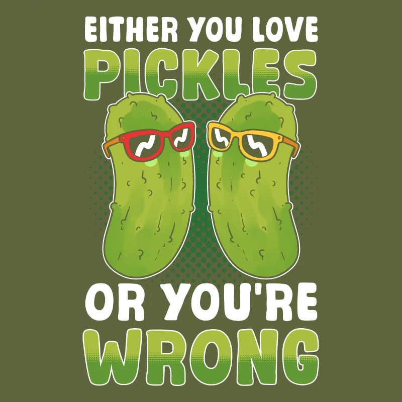 Entweder du liebst Essiggurken oder du irrst dich